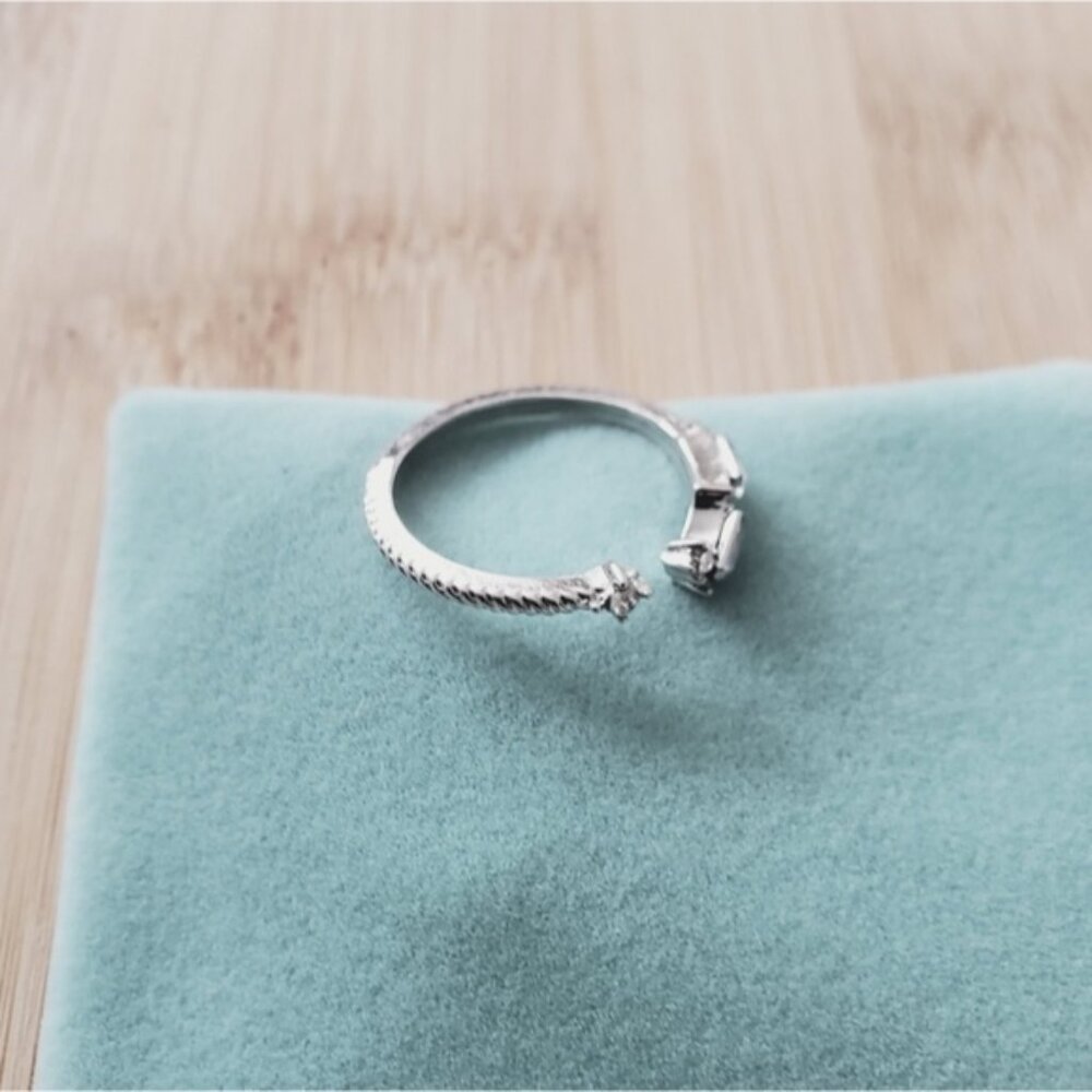 2/$25-New Open Ring Rope Inspired Detailing - Picture 5 of 11